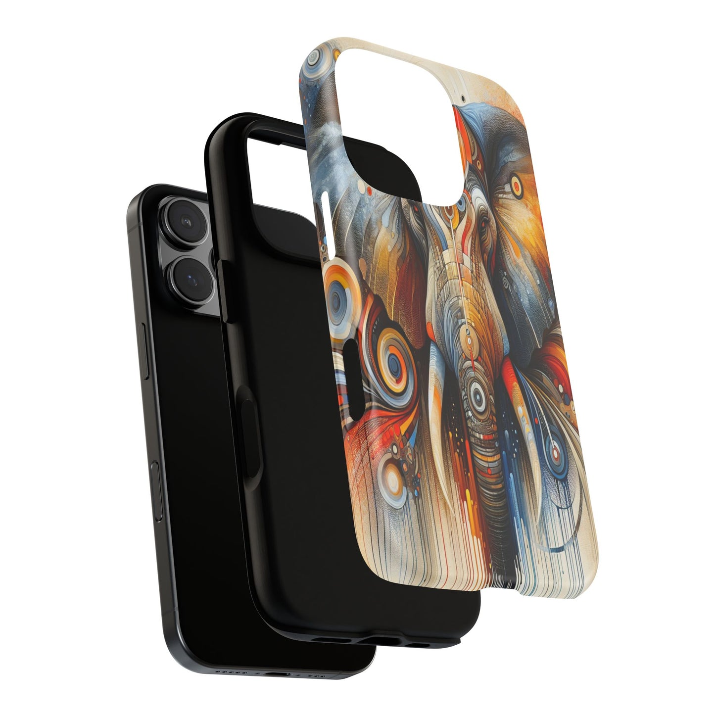 Elephant Kaleidoscope - Phone Case