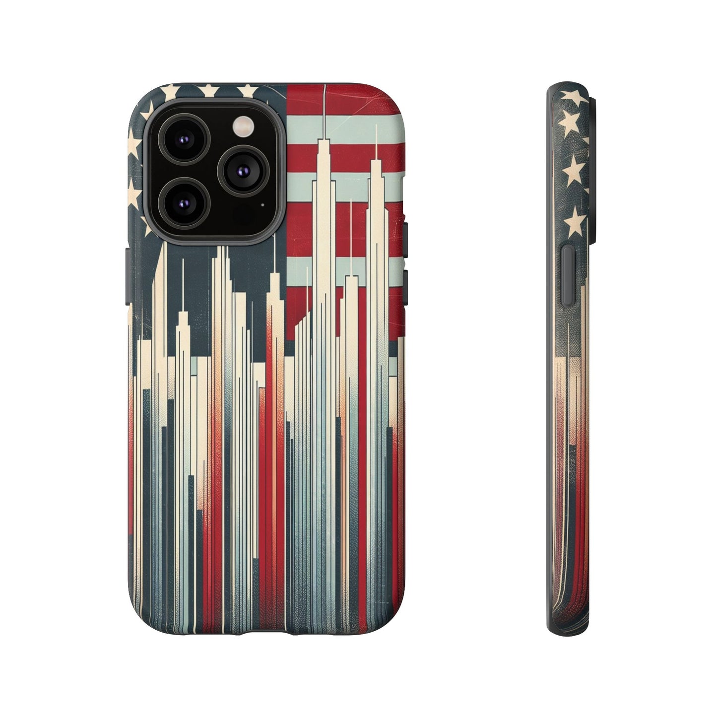 Skyline and Stars Unite - Phone Case