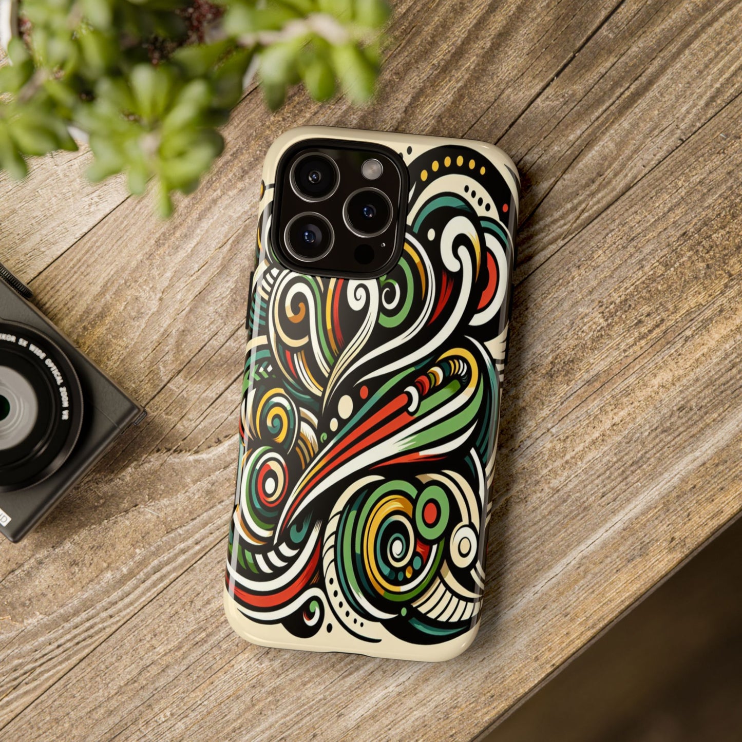 Swirling Whispers - Phone Case