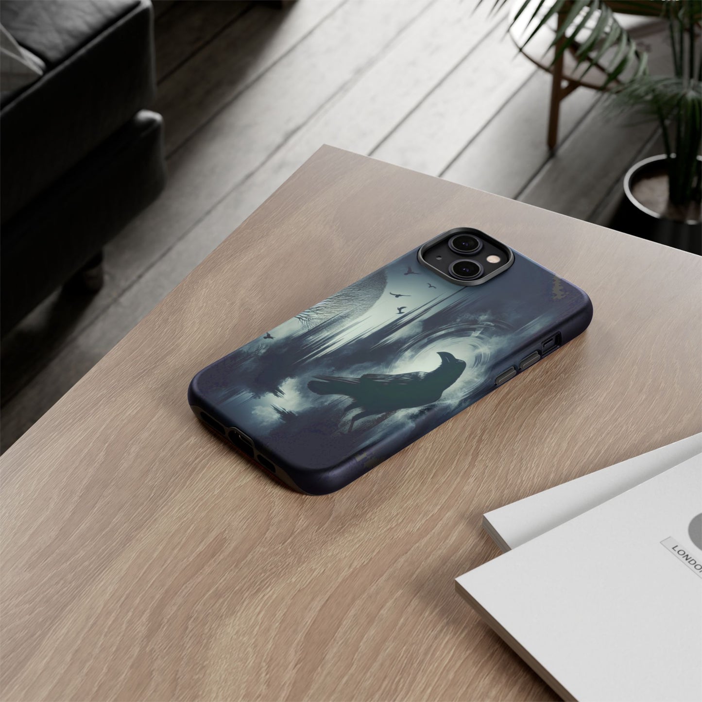 Mystical Flight by the Raven - Phone Case