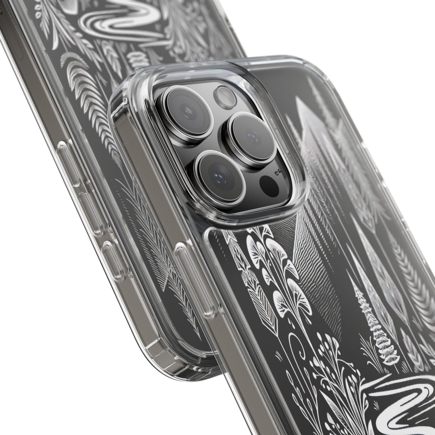 Transparent Alpine Wilderness Pathways Iphone Case Compatible With Iphone 16 15 14 - Clear Phone Cover