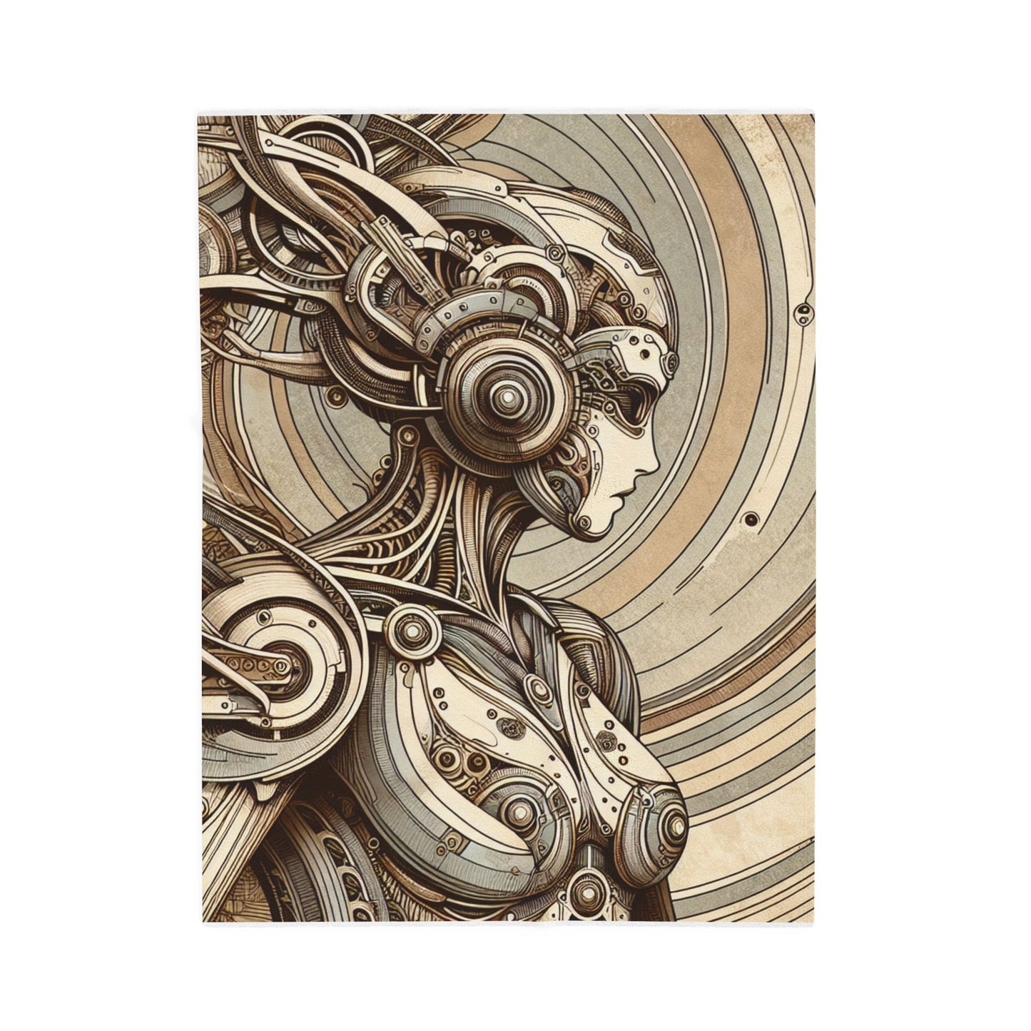 Mechanical Muse - Plush Blanket