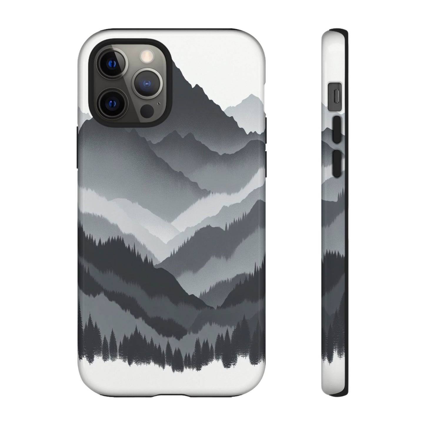 Layers of Misty Peaks - Phone Case