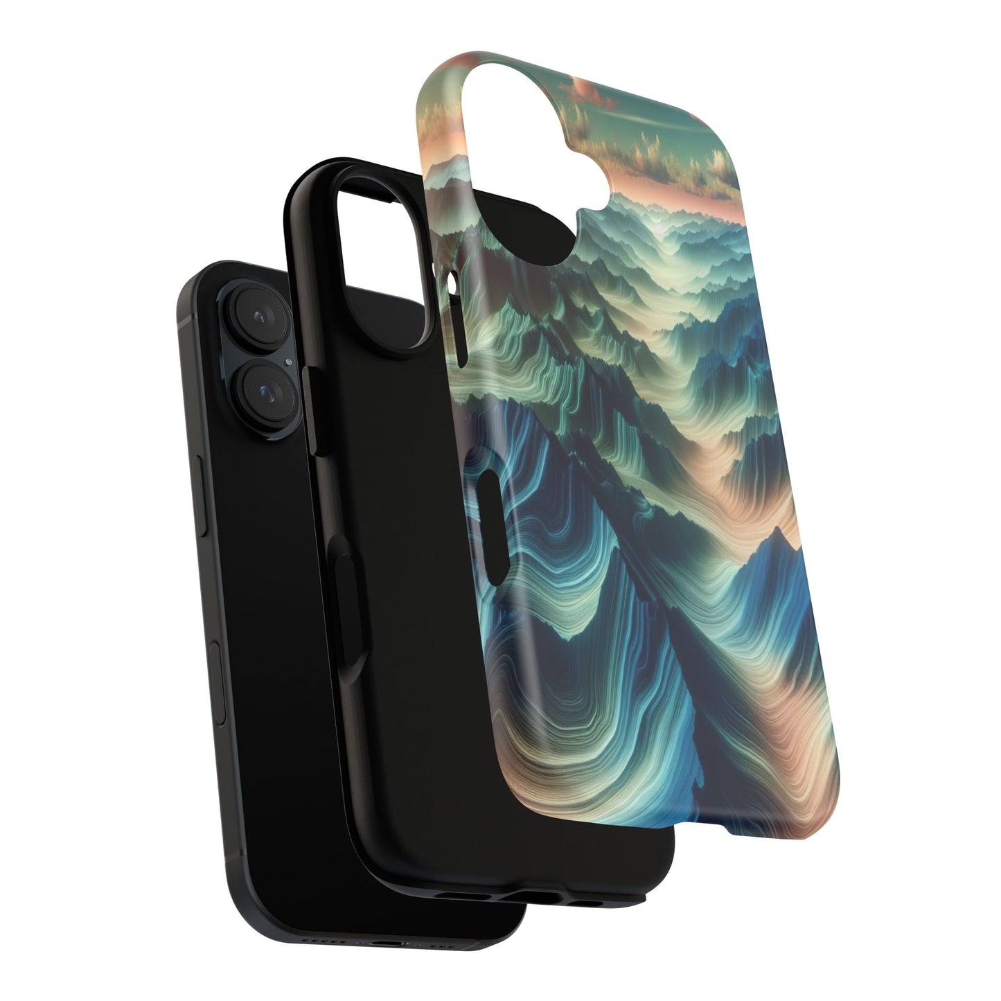 Ethereal Landscapes of Tranquility - Phone Case