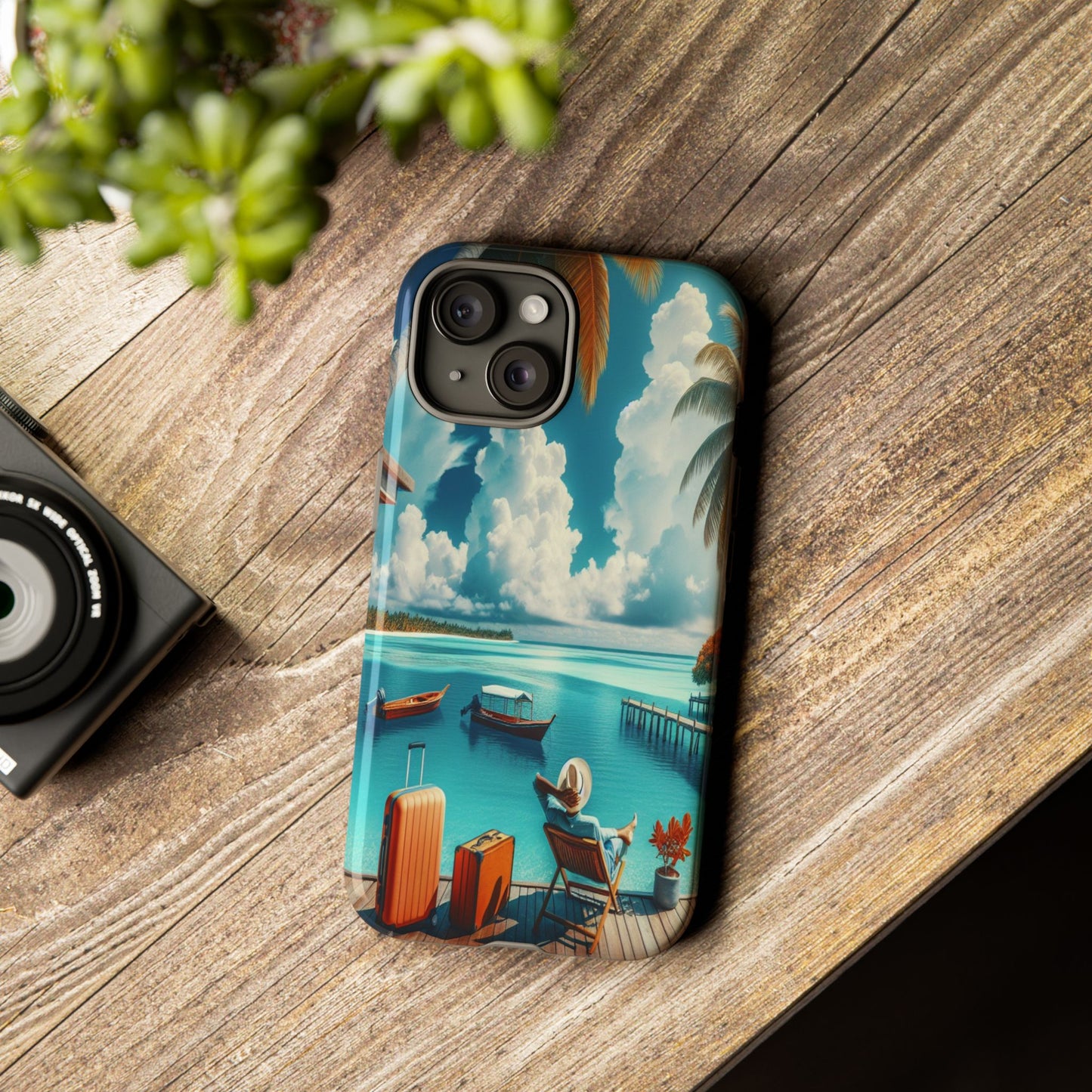 Island Escape Oasis - Phone Case