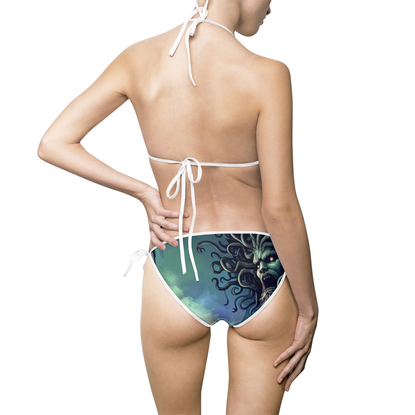 Women's Opulent Tapestry of Spring Bikini Swimsuit