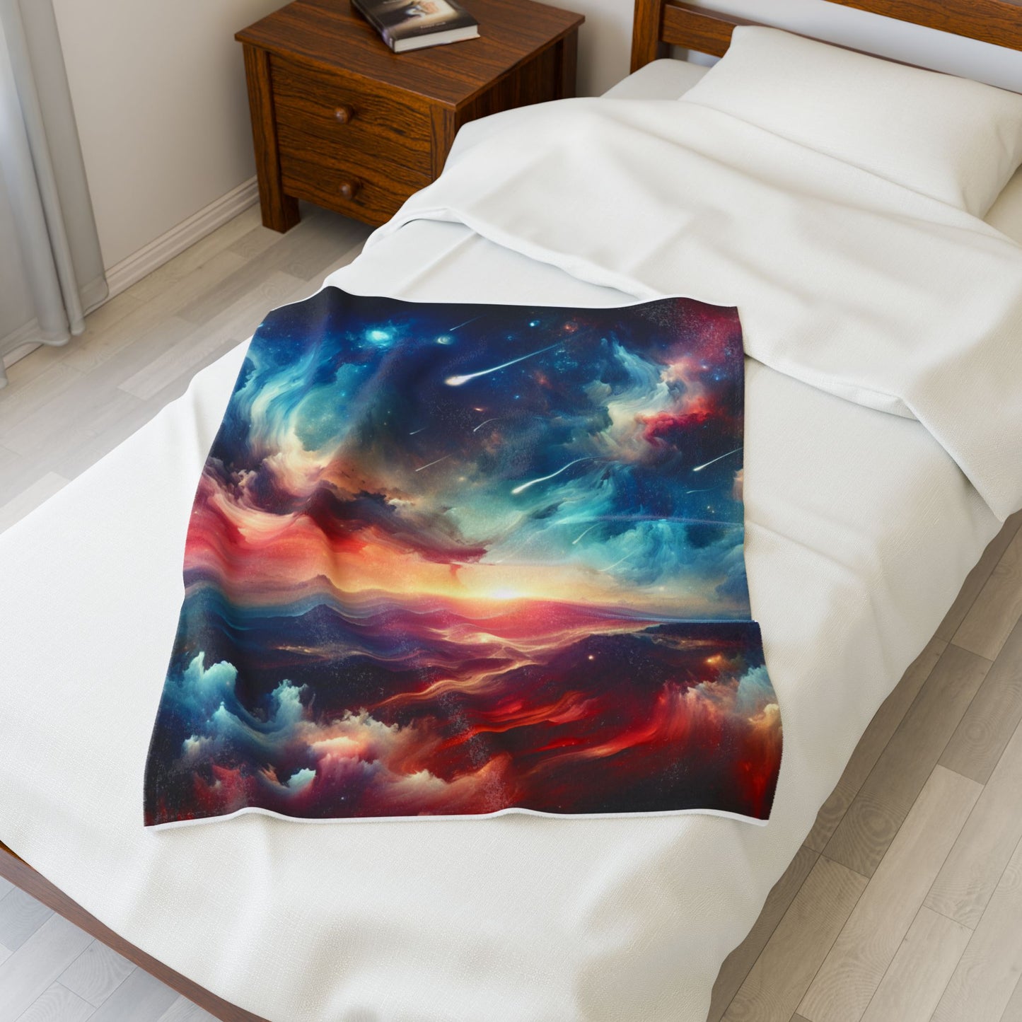 Celestial Rhythms - Plush Blanket
