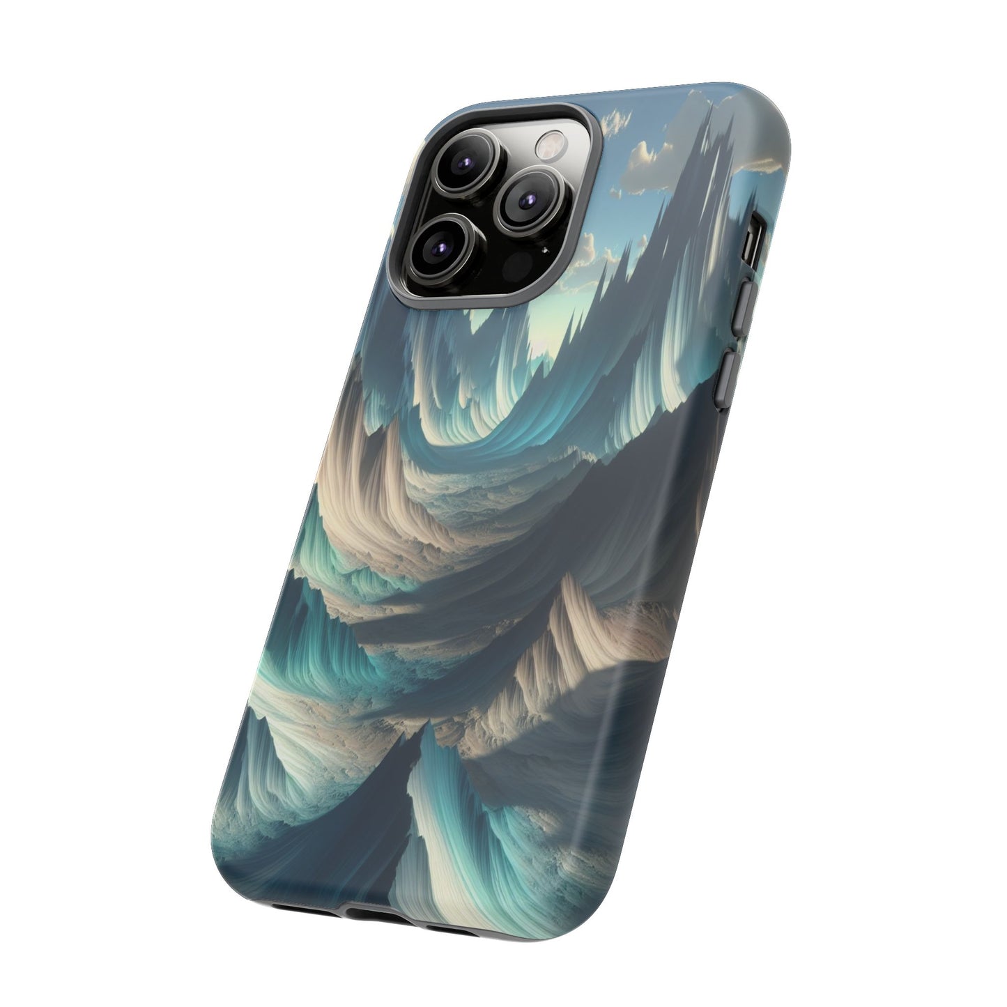 Whispering Peaks of Imagination - Phone Case