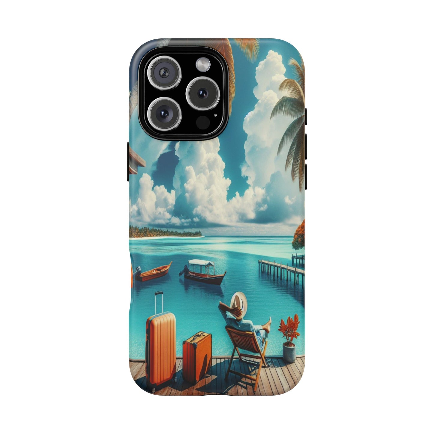 Island Escape Oasis - Phone Case