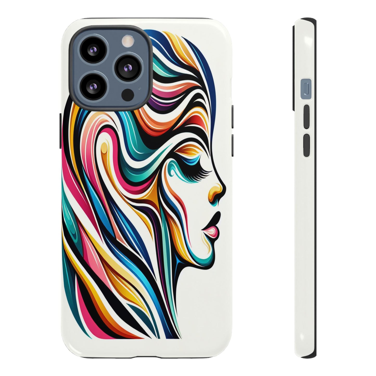 Custom ProtectiveRadiant WhirlsIphone Case Compatible With Iphone 16 15 14 - Phone Cover