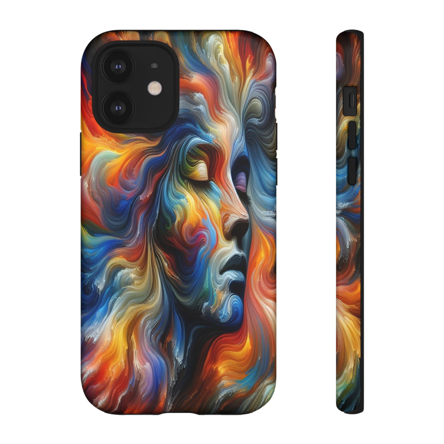 Custom Protective Whirlwind of Colors Iphone Case Compatible With Iphone 16 15 14 - Phone Cover