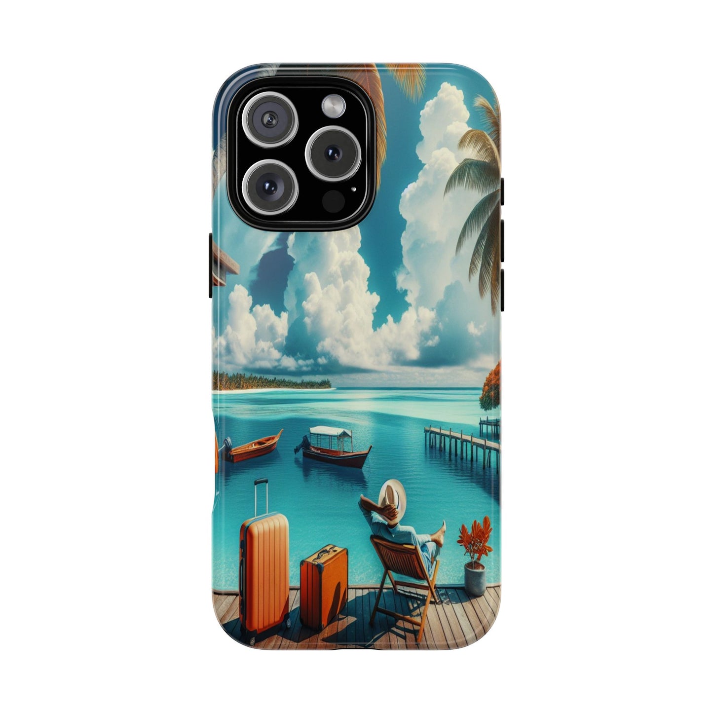 Island Escape Oasis - Phone Case