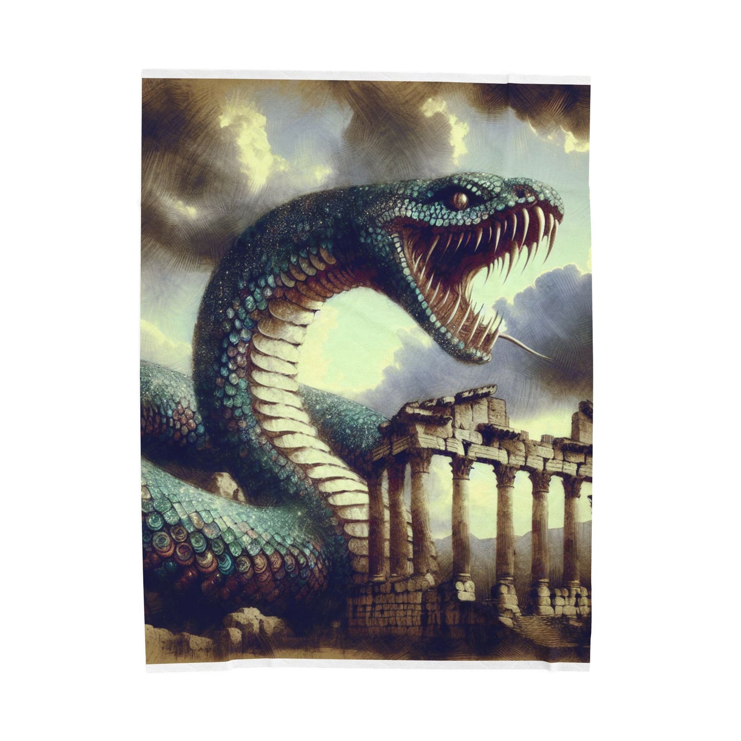 Serpent's Dominion - Plush Blanket