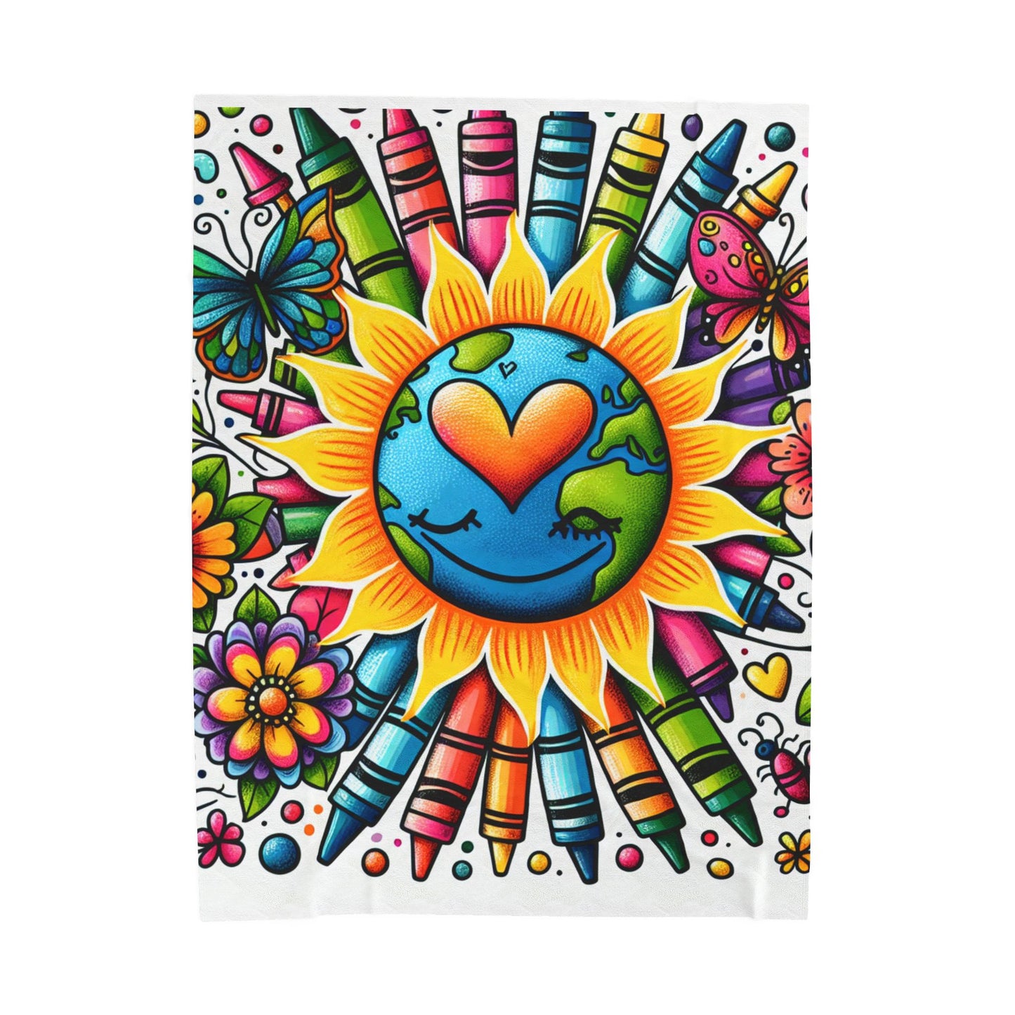 Joyful Creation Fiesta - Plush Blanket