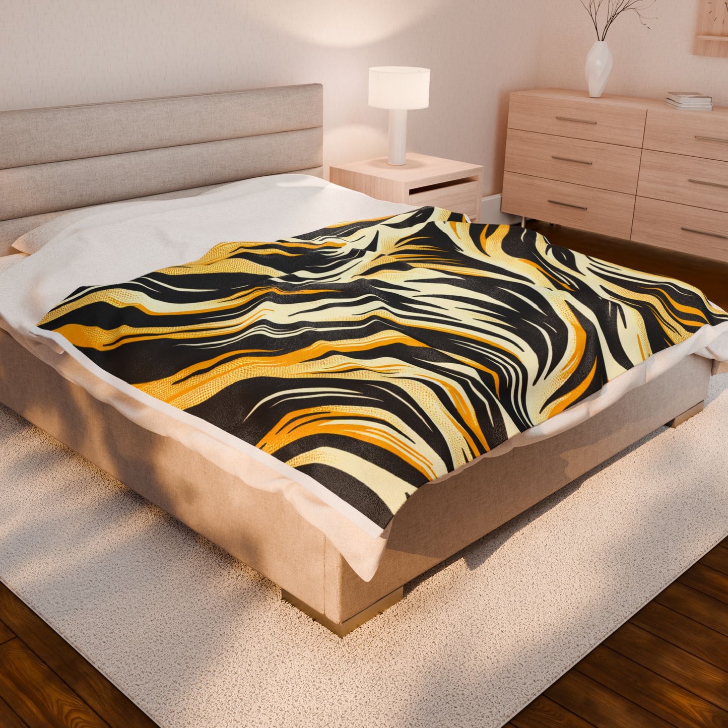 Flowing Energy - Plush Blanket