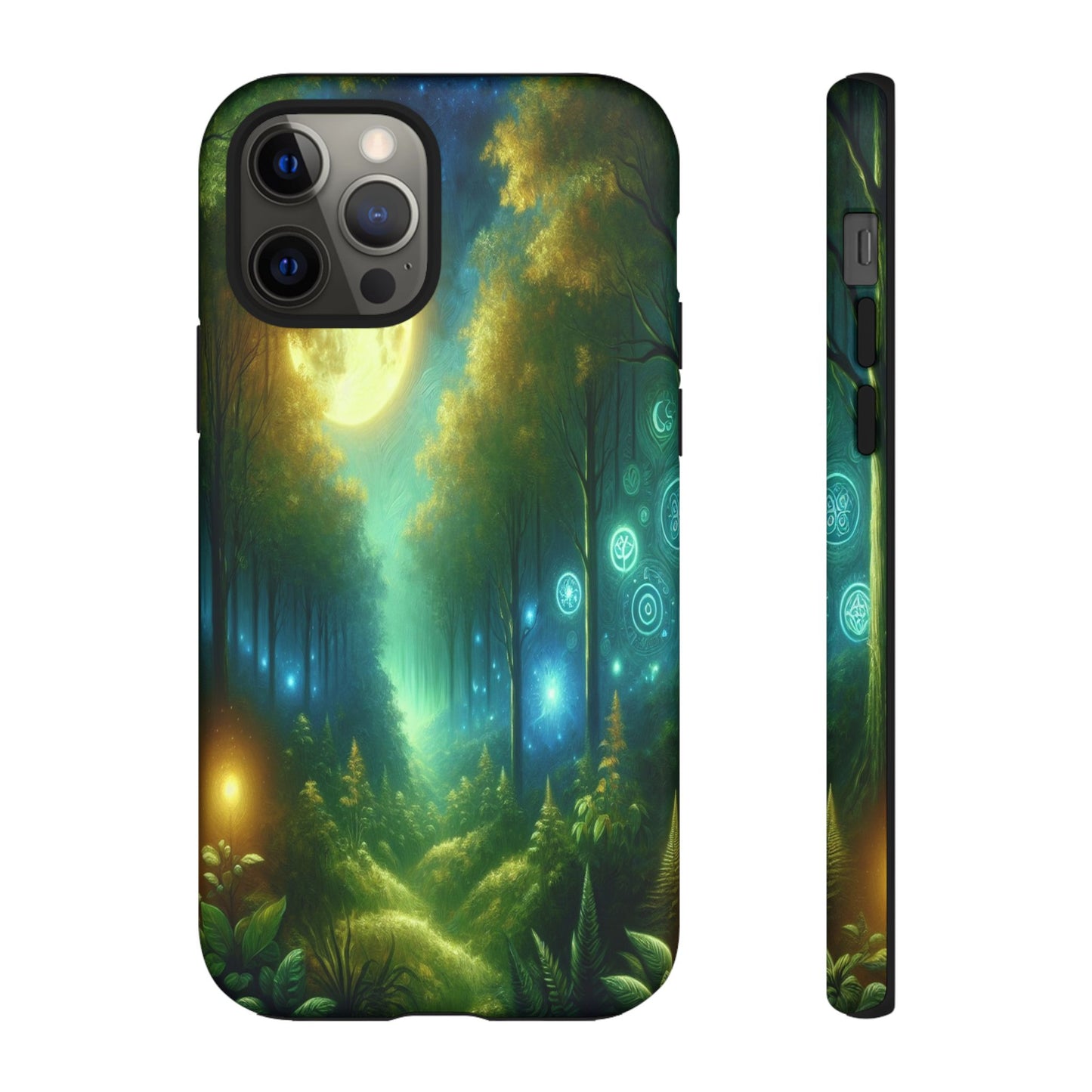 Moonlit Forest Wonders - Phone Case