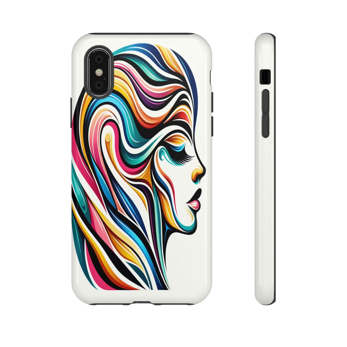 Custom ProtectiveRadiant WhirlsIphone Case Compatible With Iphone 16 15 14 - Phone Cover