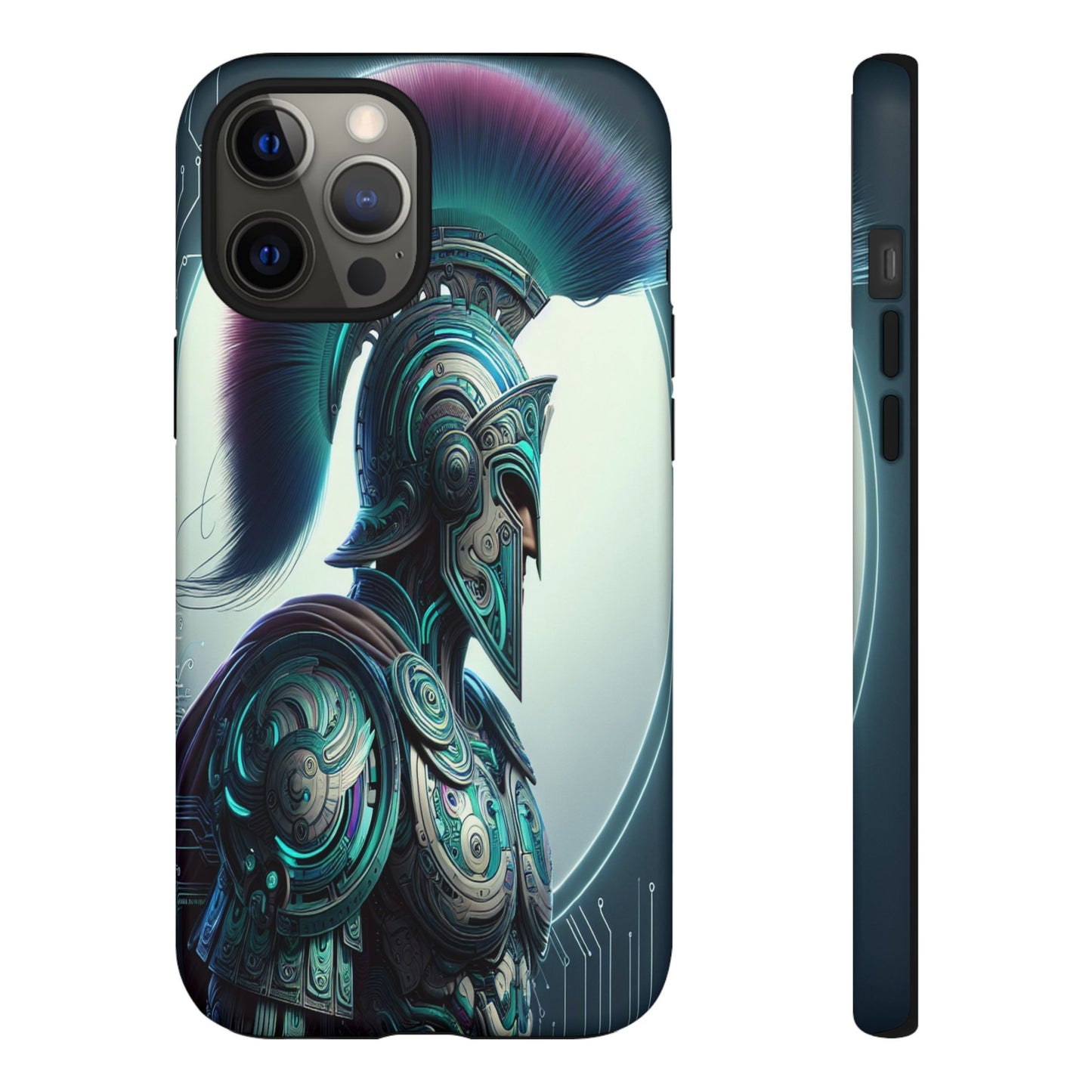 Custom ProtectiveGuardian of the Digital RealmIphone Case Compatible With Iphone 16 15 14 - Phone Cover
