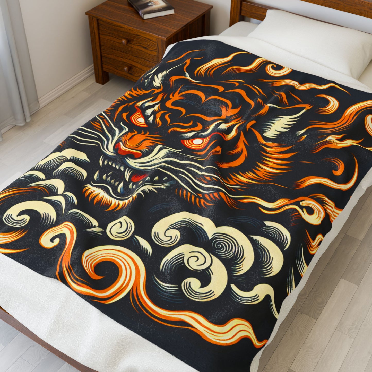 Fierce Essence of the Beast - Plush Blanket