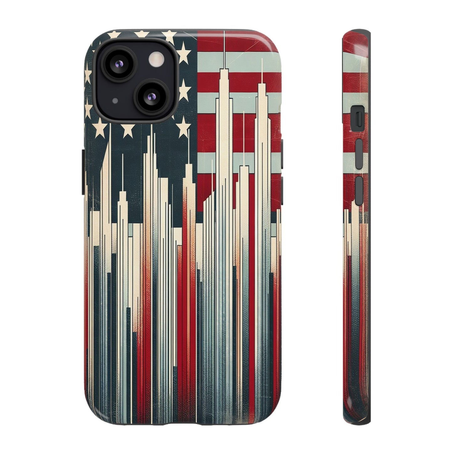 Skyline and Stars Unite - Phone Case