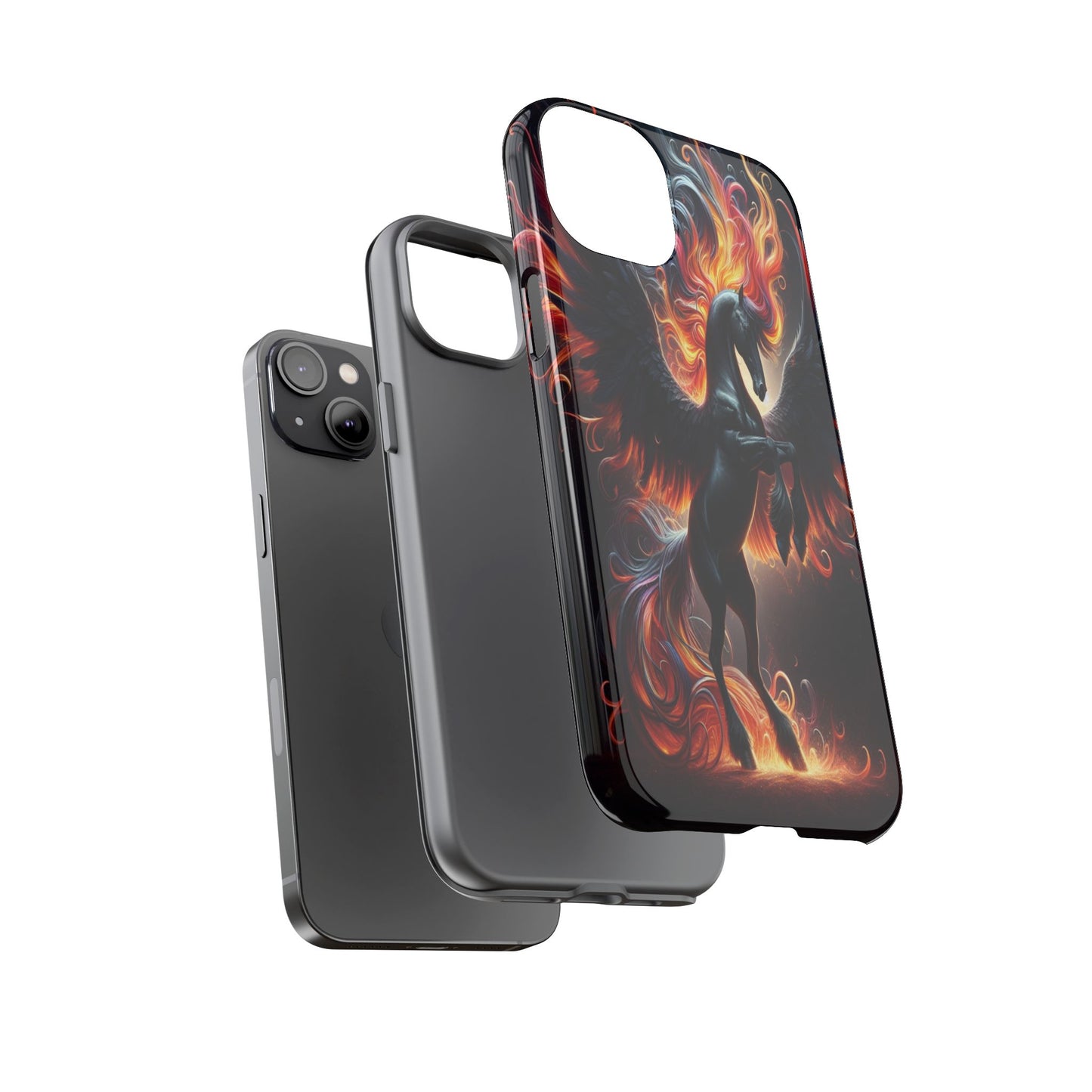 Custom ProtectiveWings of Fire and GraceIphone Case Compatible With Iphone 16 15 14 - Phone Cover
