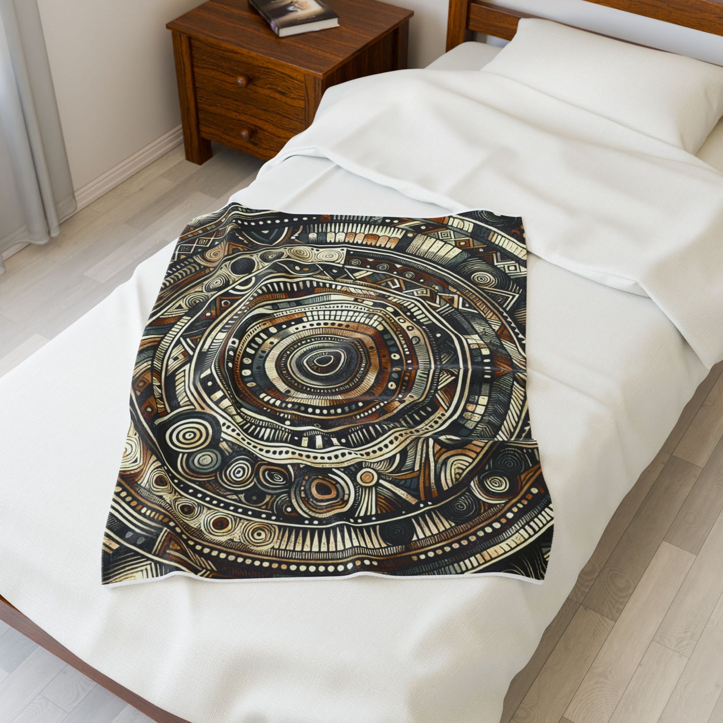 Circular Odyssey - Plush Blanket