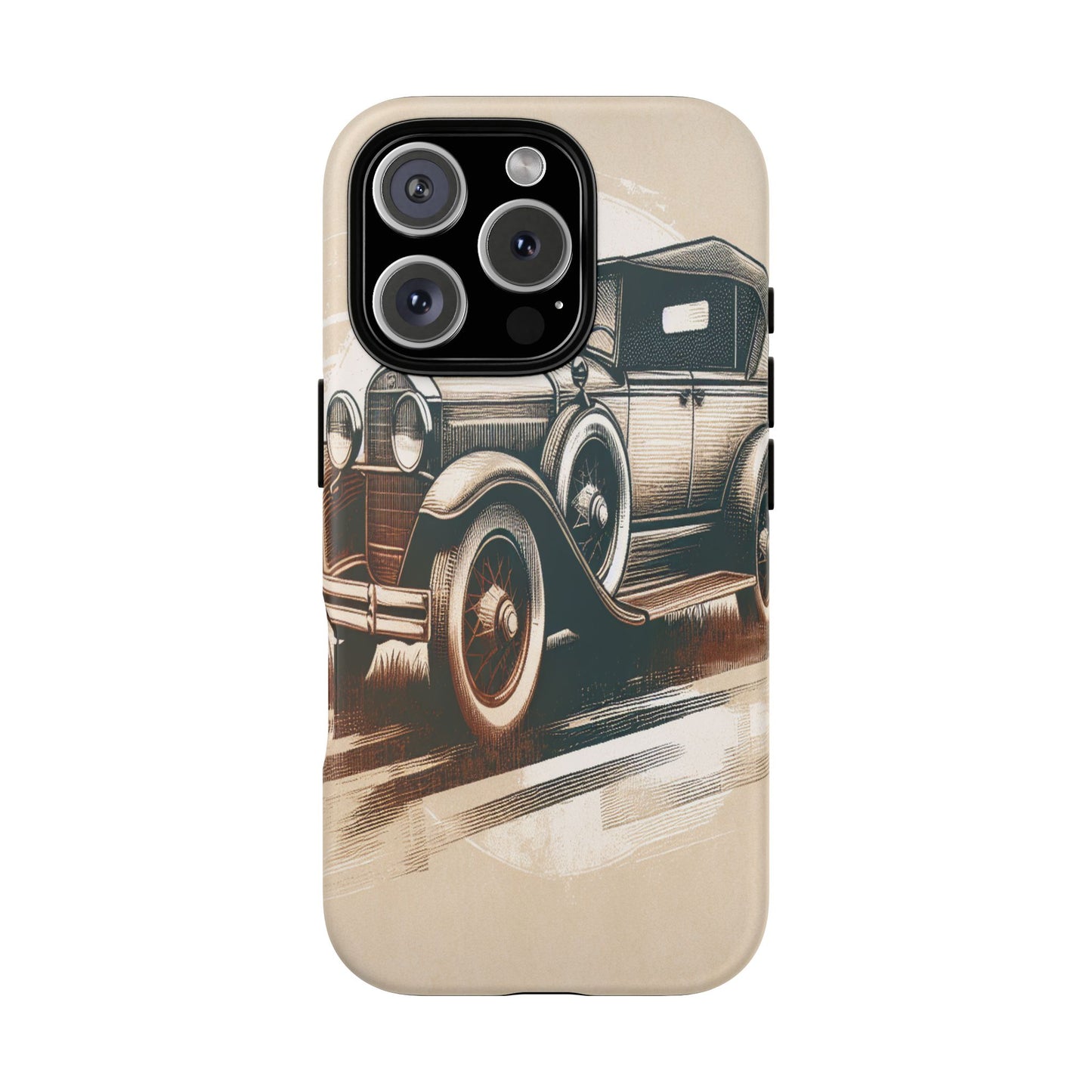 Vintage Wheels in Motion - Phone Case