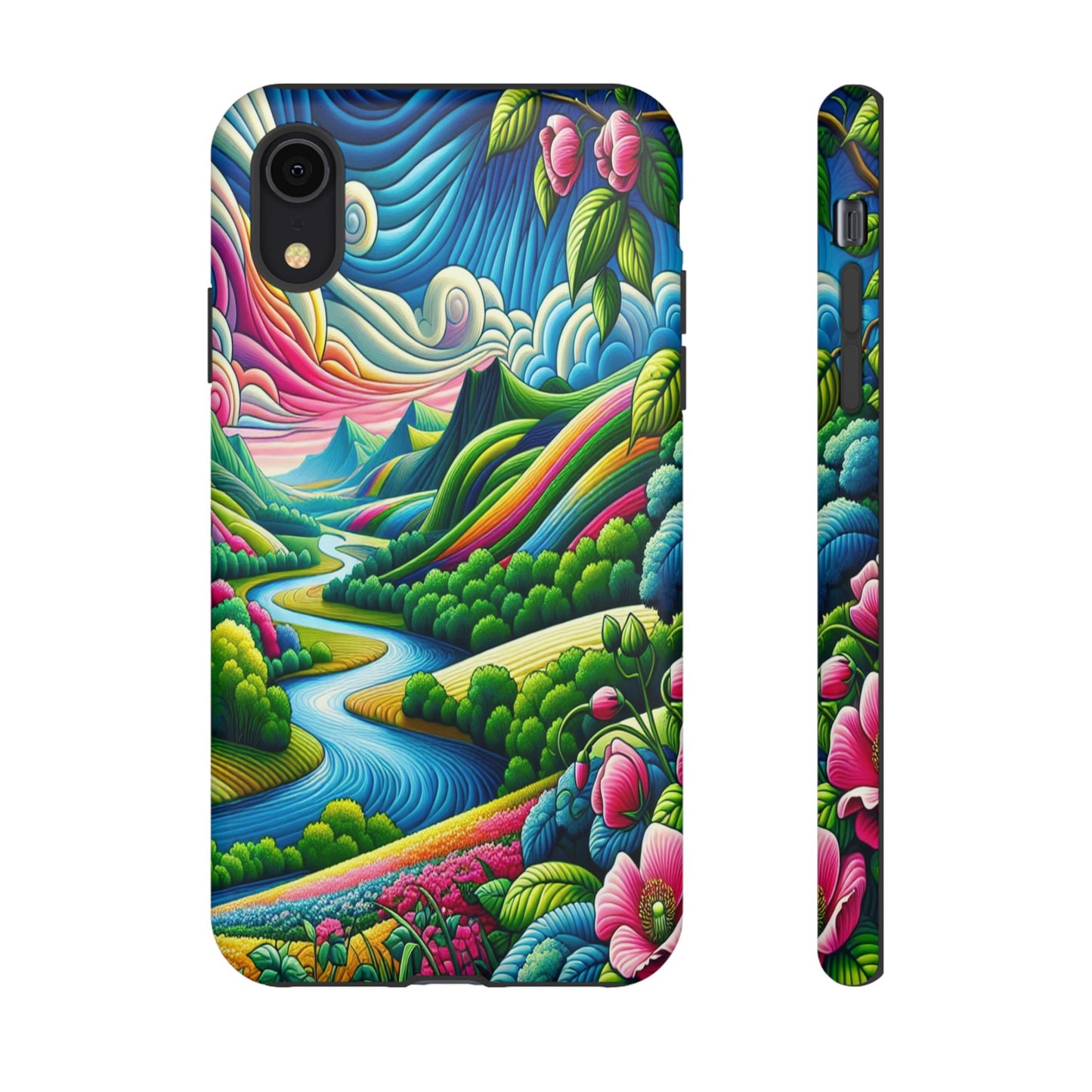 Colorful Landscape Fantasy - Phone Case