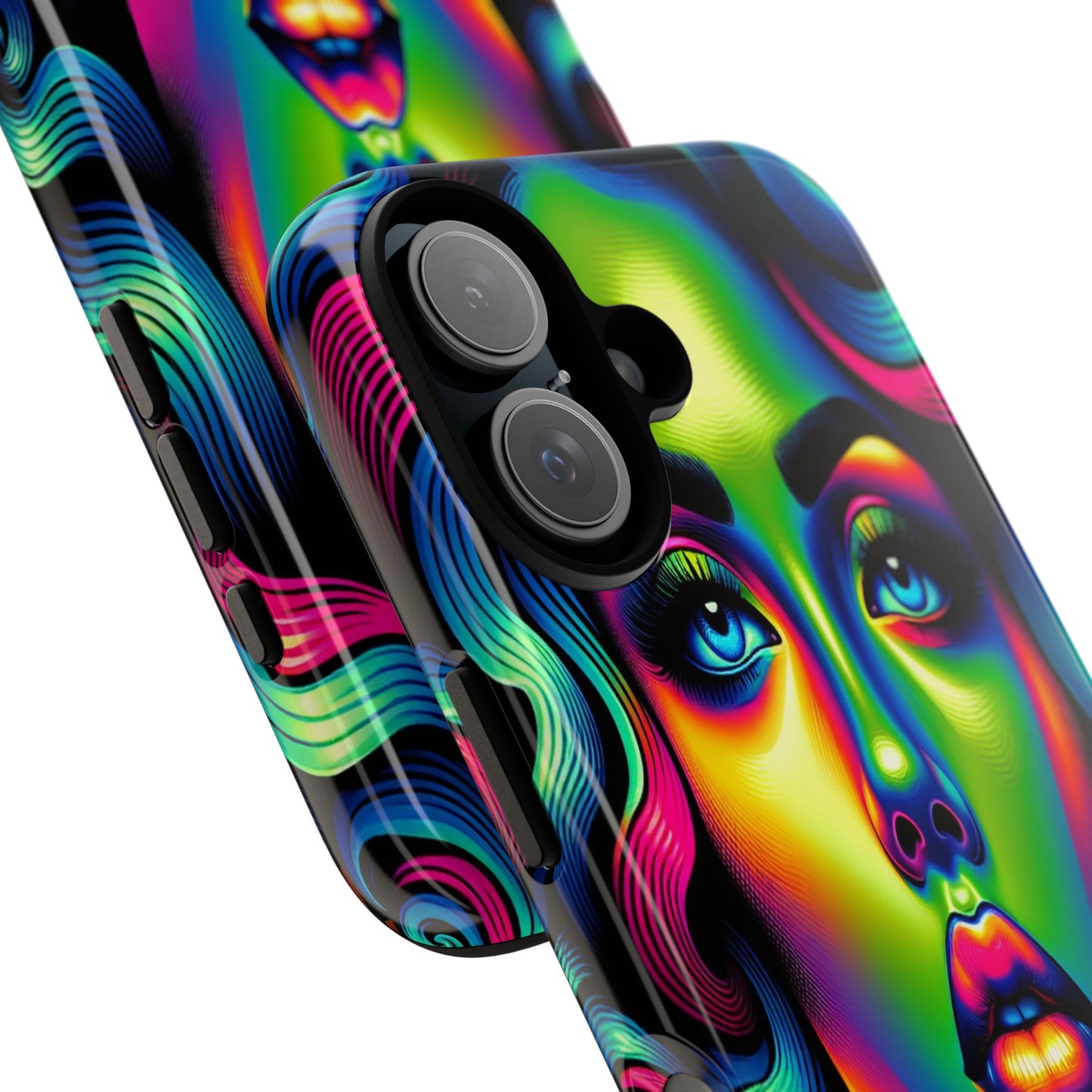 Custom Protective Spectrum Radiance Iphone Case Compatible With Iphone 16 15 14 - Phone Cover