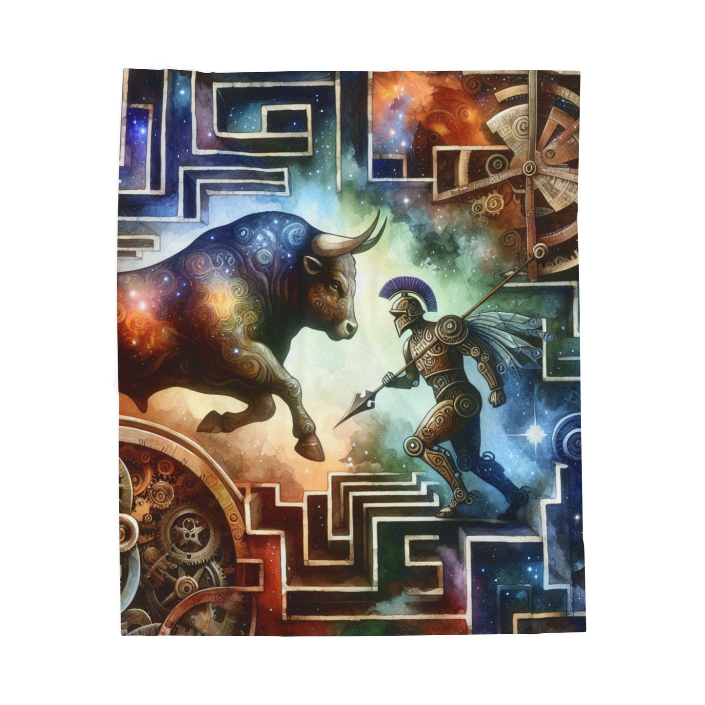 Labyrinth Encounter - Plush Blanket