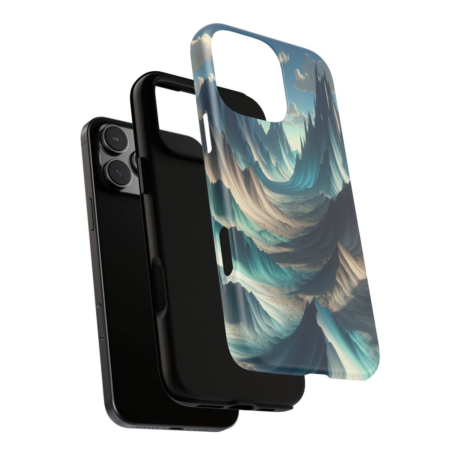 Whispering Peaks of Imagination - Phone Case