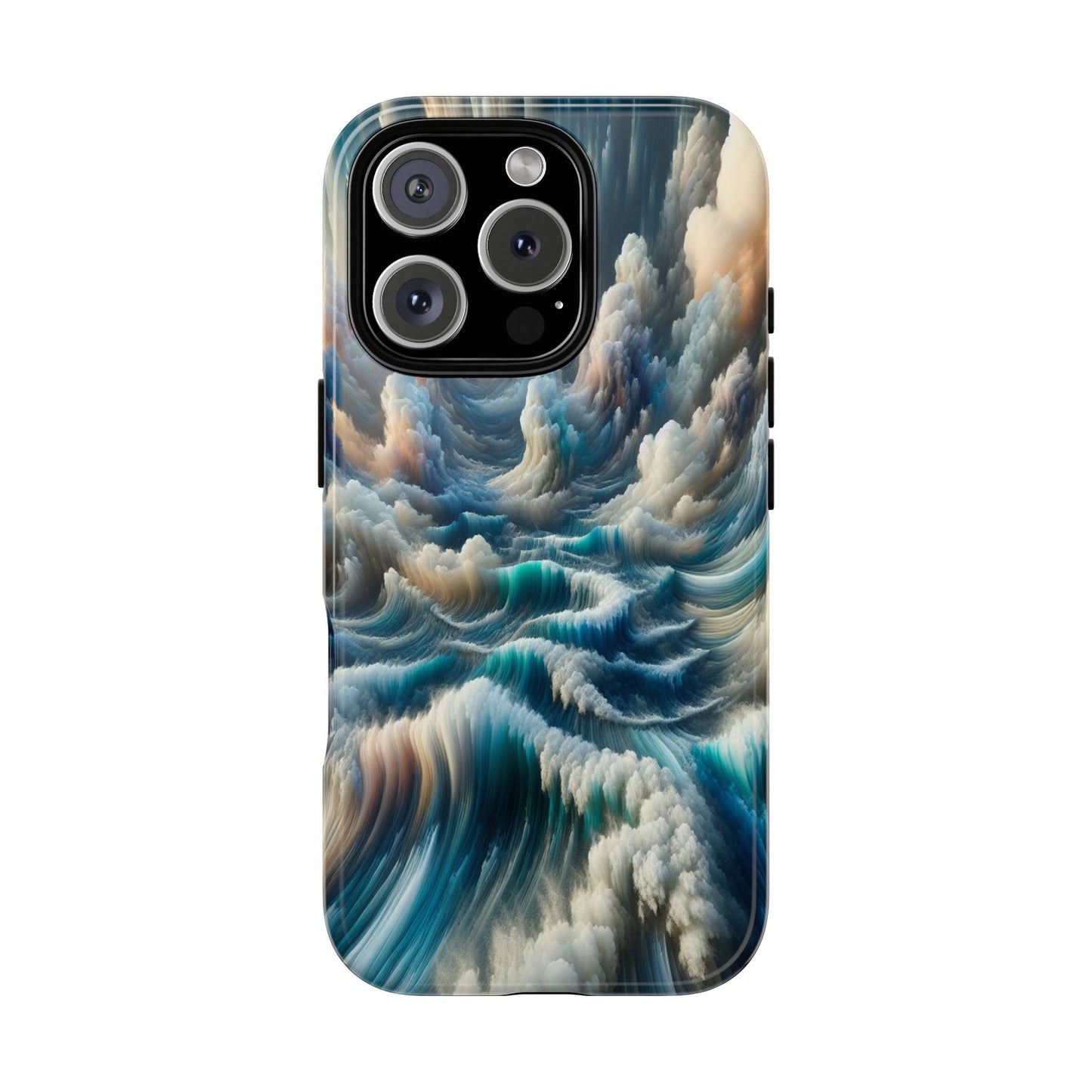 Waves of Clouded Light - Phone Case