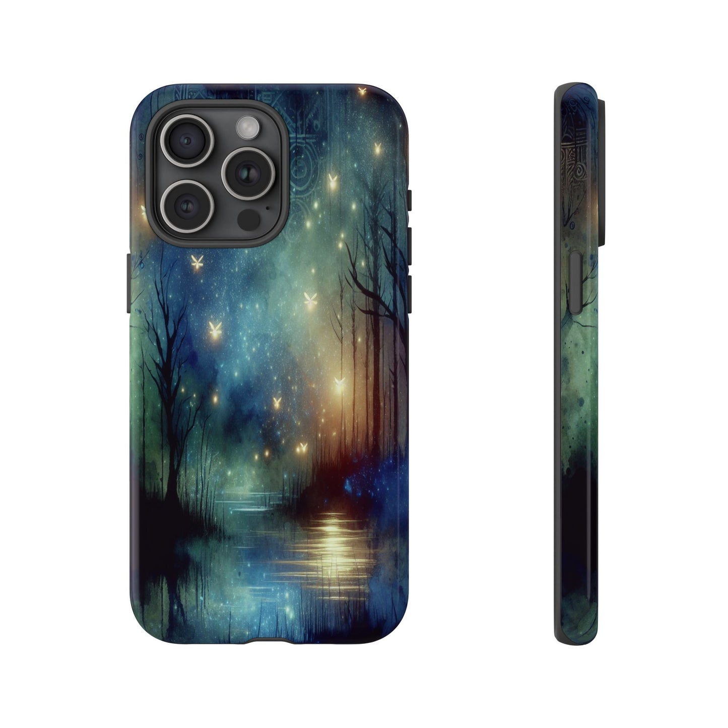 Starlit Fantasy Forest - Phone Case