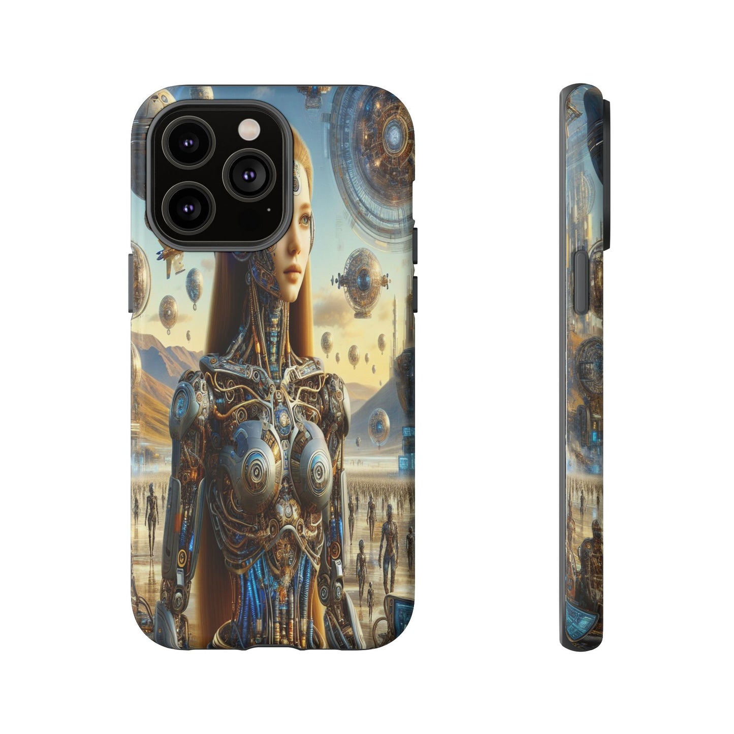 Futuristic Realm of Technology - Phone Case