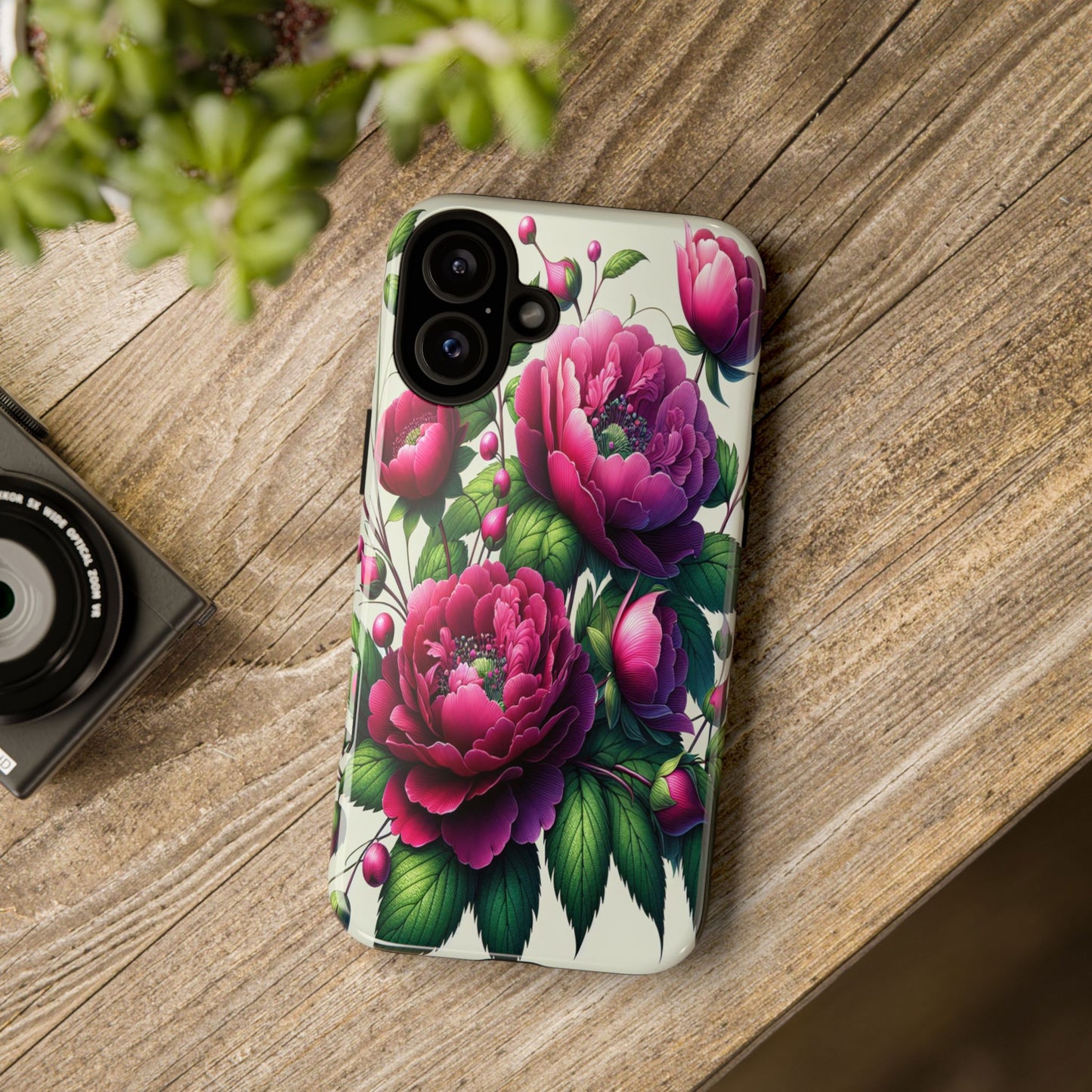 Radiant Petals in Full Display - Phone Case