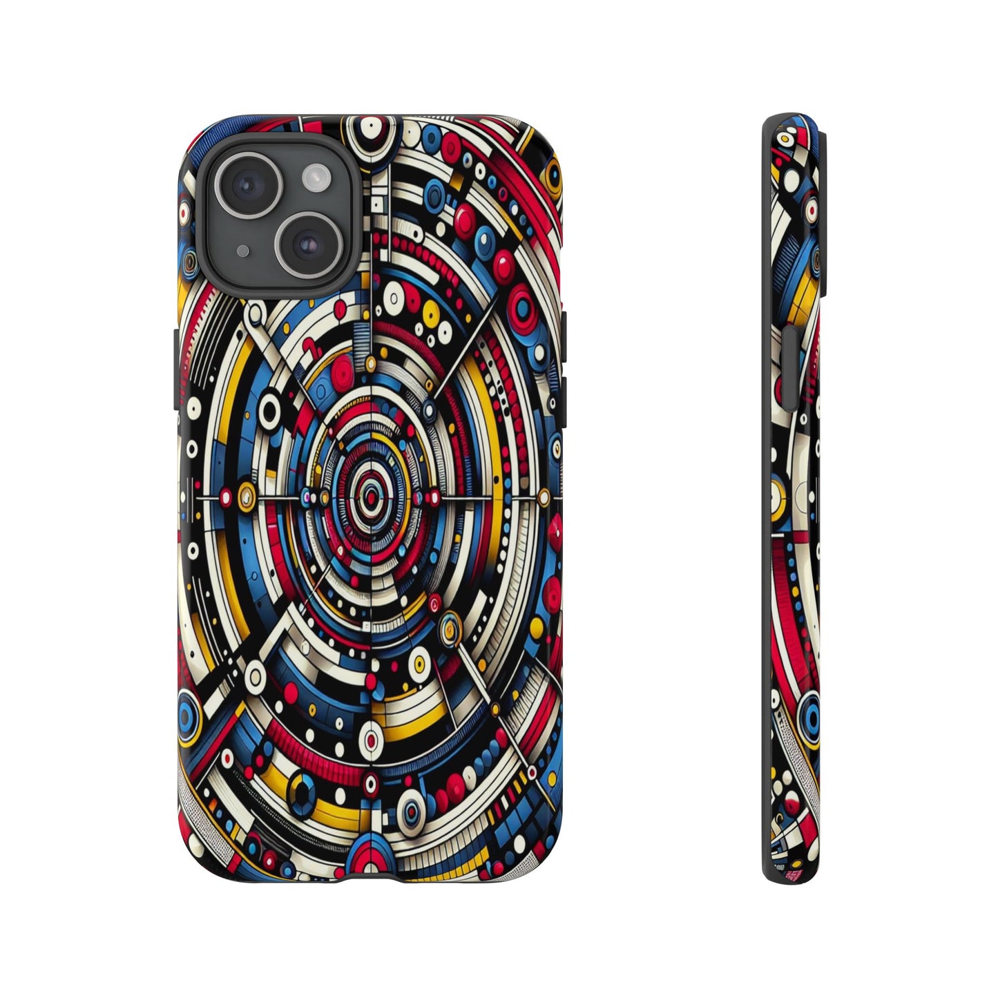 Kaleidoscope of Geometry and Color - Phone Case
