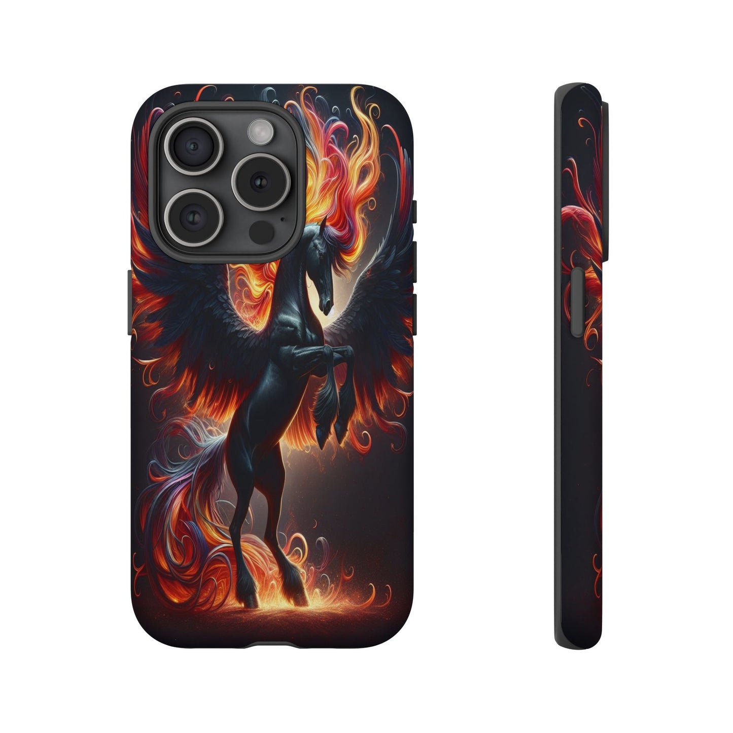 Custom ProtectiveWings of Fire and GraceIphone Case Compatible With Iphone 16 15 14 - Phone Cover