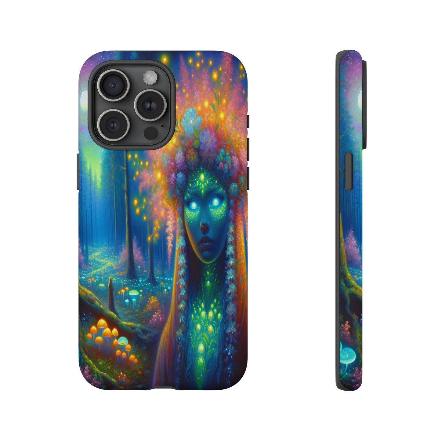Forest of Mystical Lights - Phone Case