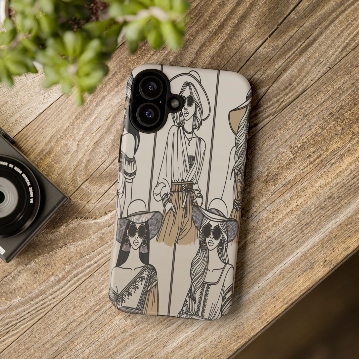 Chic Bohemian Fashion Styles - Phone Case