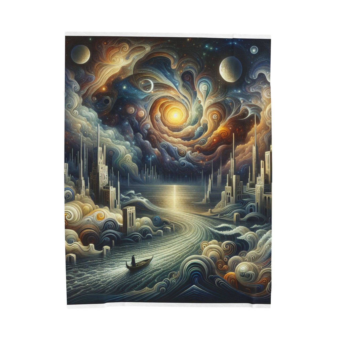 Imaginative Odyssey - Plush Blanket