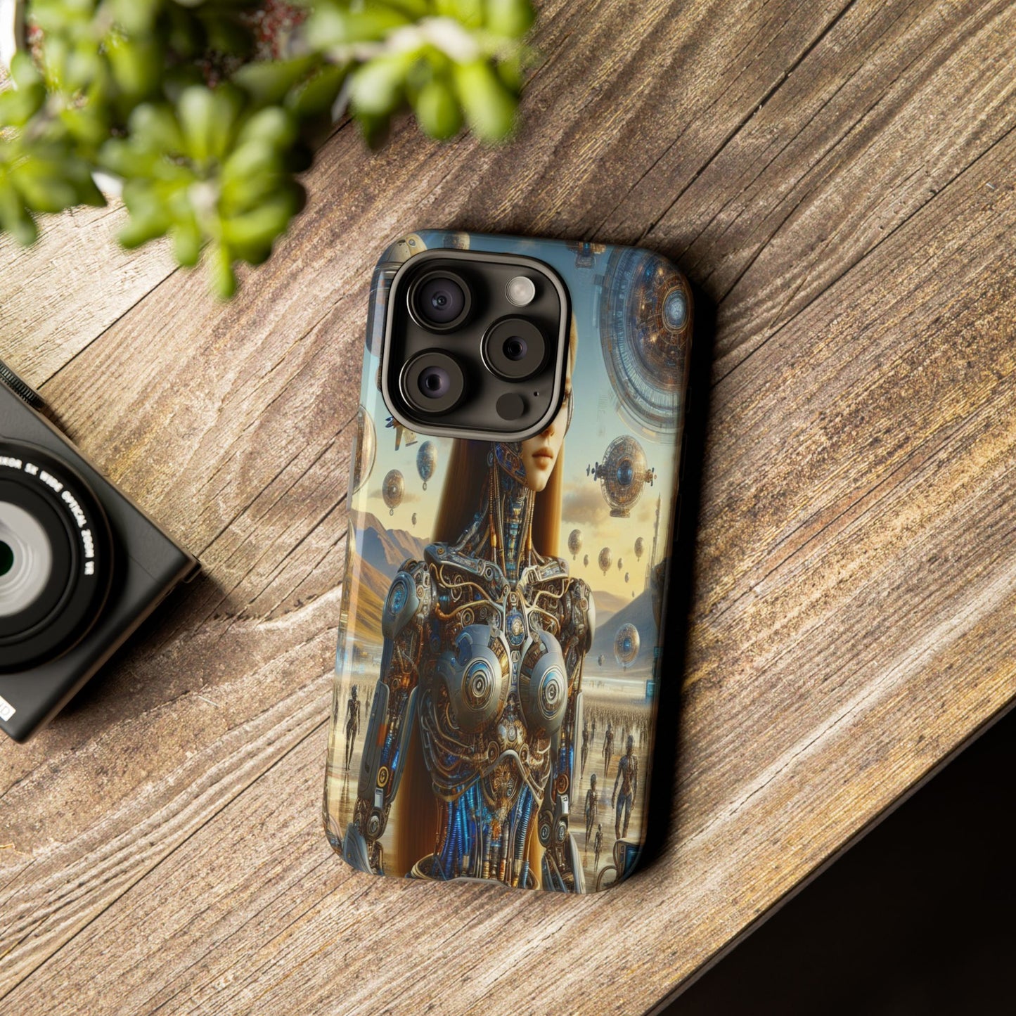 Futuristic Realm of Technology - Phone Case