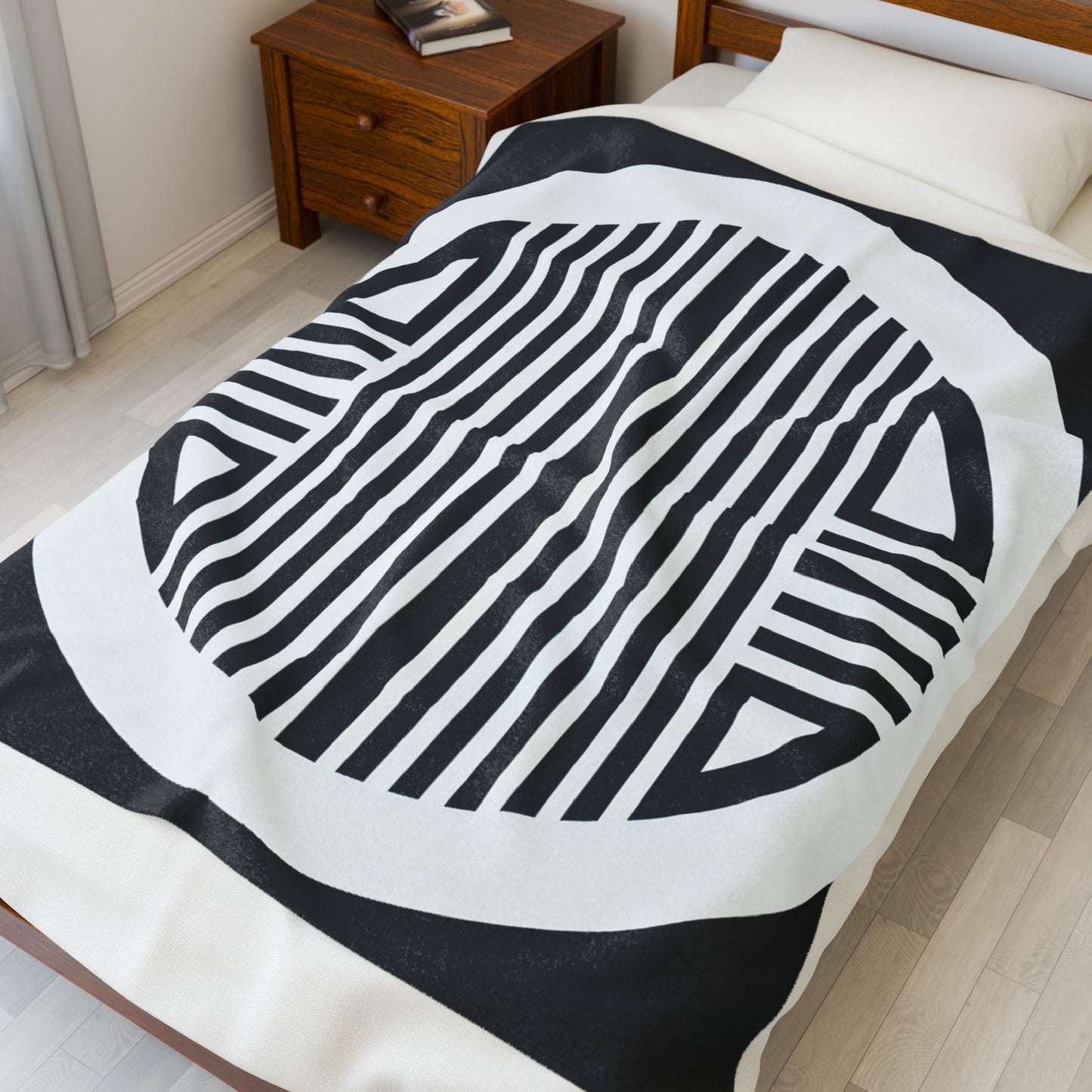 In Threaded Harmony - Plush Blanket