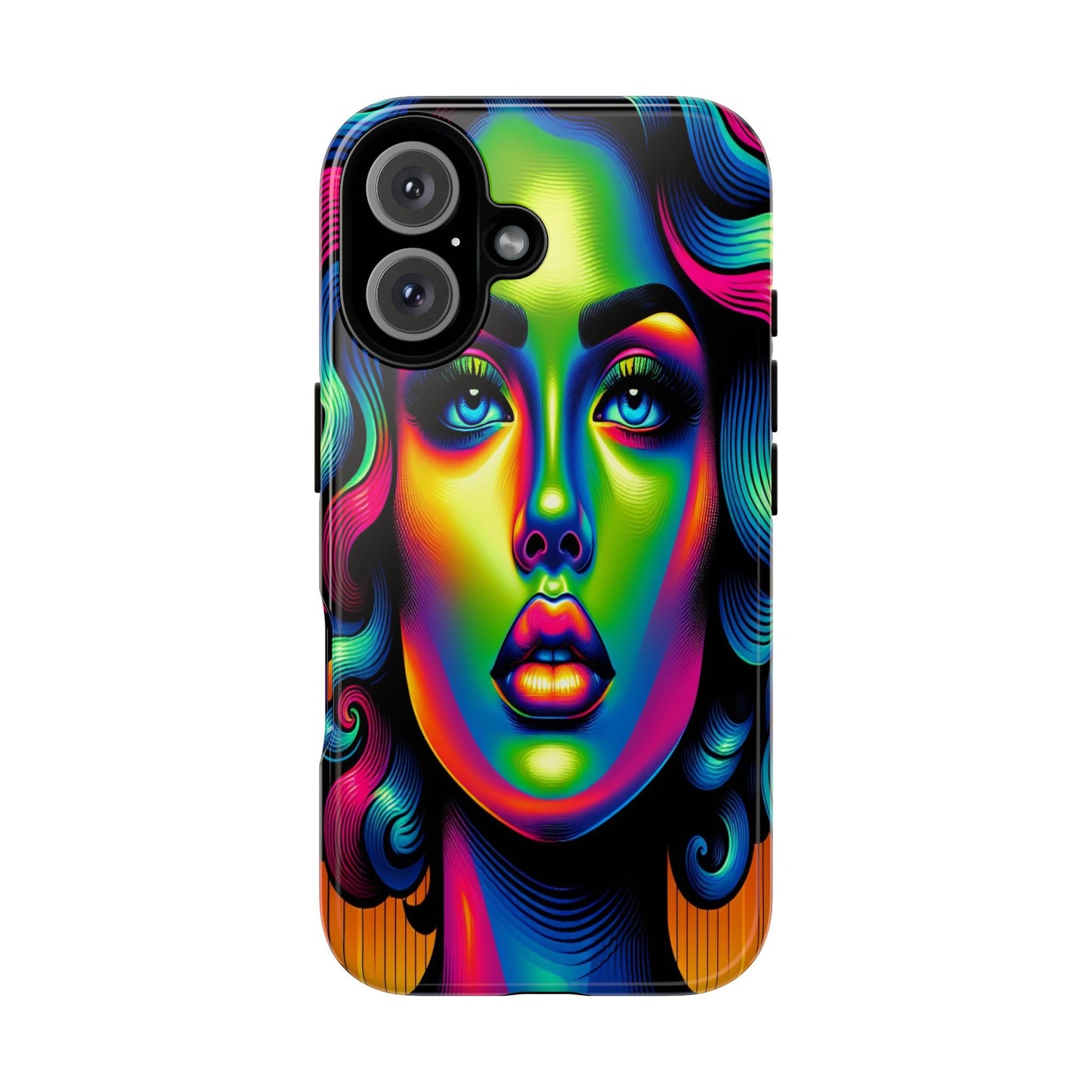 Custom Protective Spectrum Radiance Iphone Case Compatible With Iphone 16 15 14 - Phone Cover