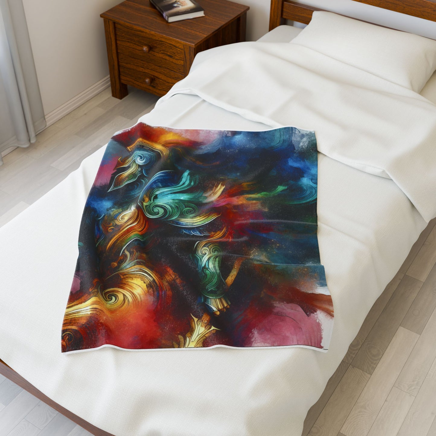 Knight of the Chromatic Realm - Plush Blanket