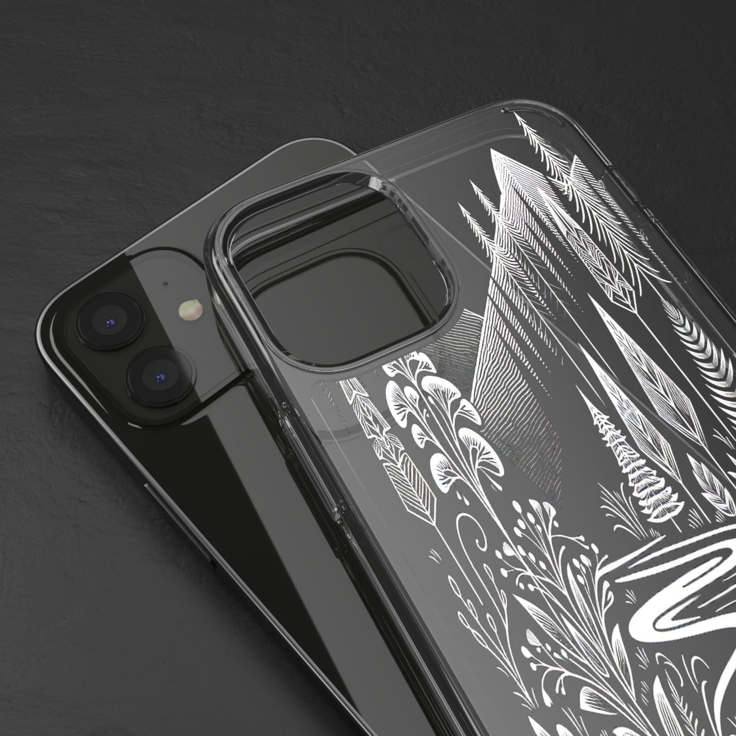 Transparent Alpine Wilderness Pathways Iphone Case Compatible With Iphone 16 15 14 - Clear Phone Cover