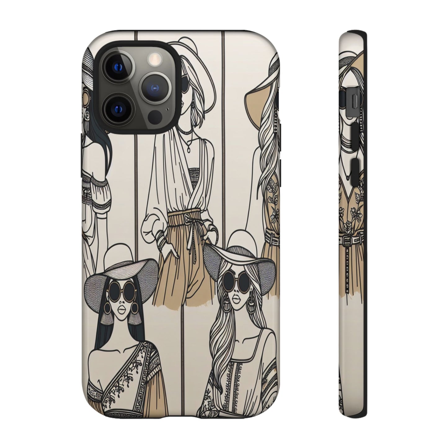 Chic Bohemian Fashion Styles - Phone Case