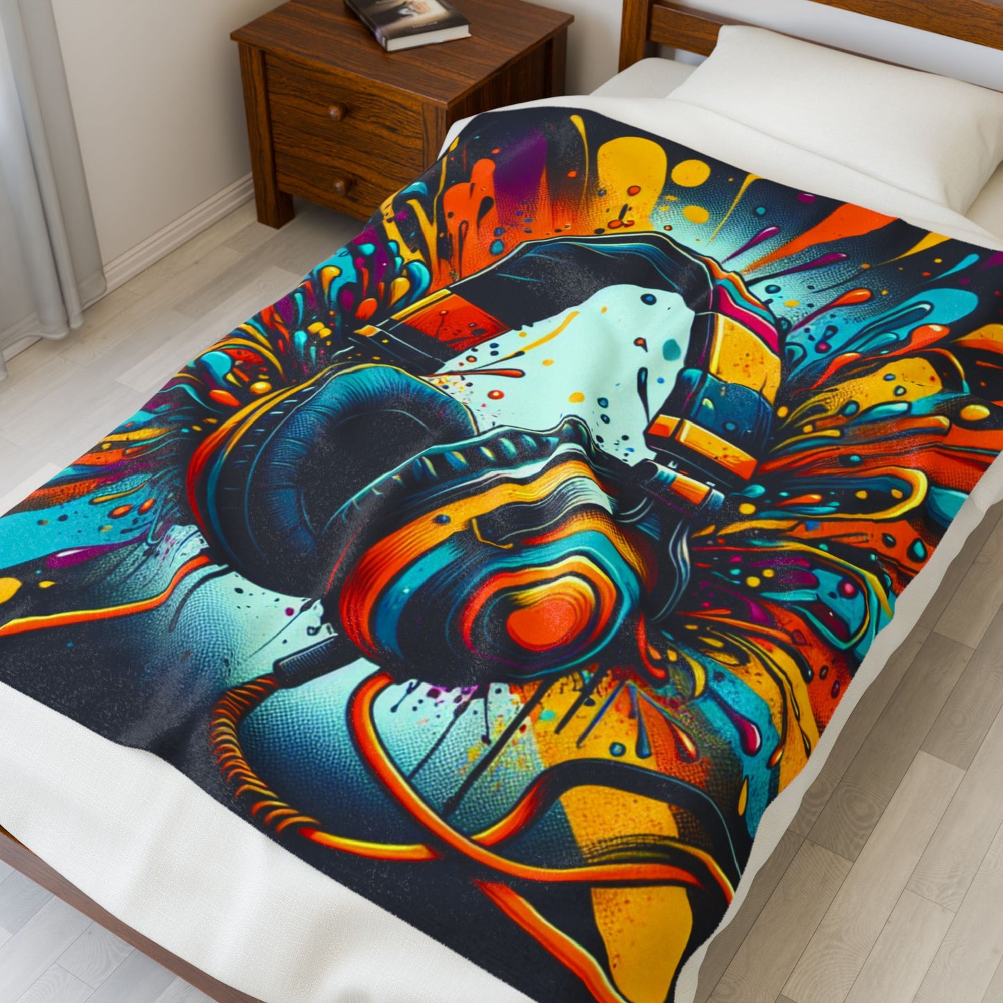 Explosion of Rhythms- Plush Blanket