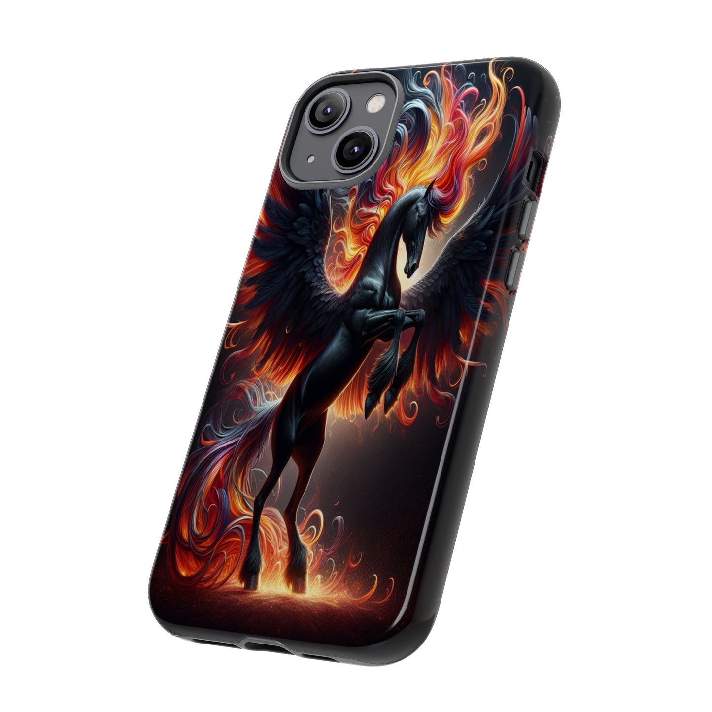 Custom ProtectiveWings of Fire and GraceIphone Case Compatible With Iphone 16 15 14 - Phone Cover