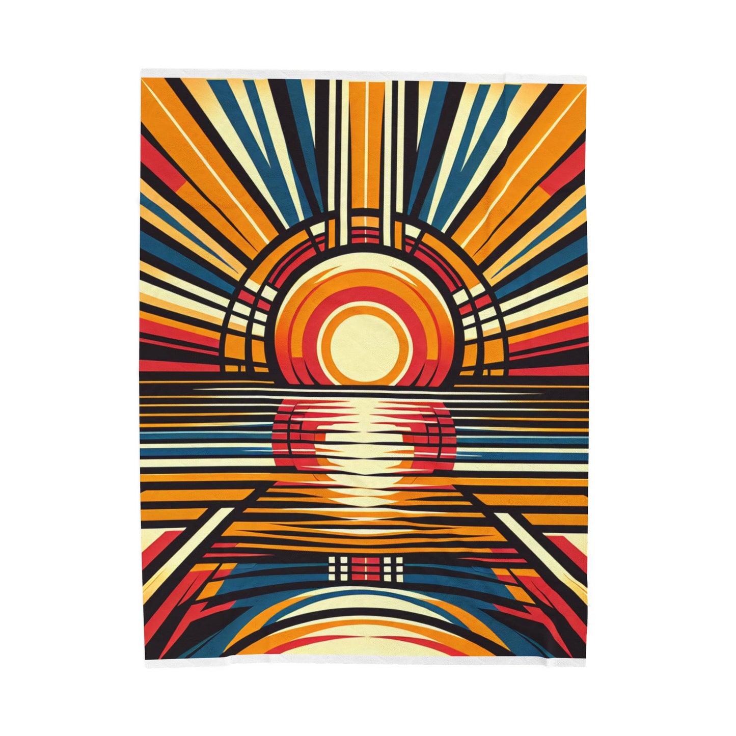 Radiance Unleashed - Plush Blanket