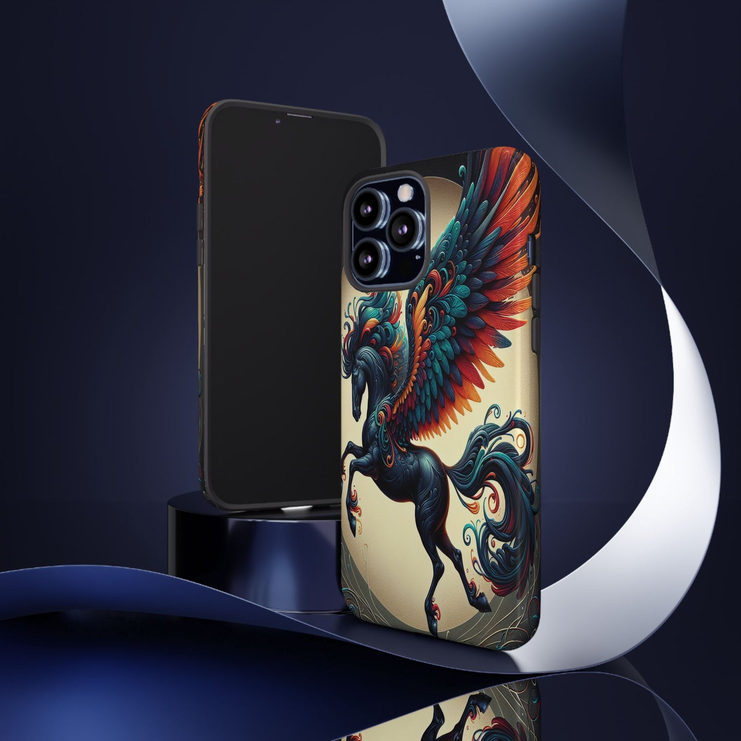 Winged Fantasy in Motion - Phone Case
